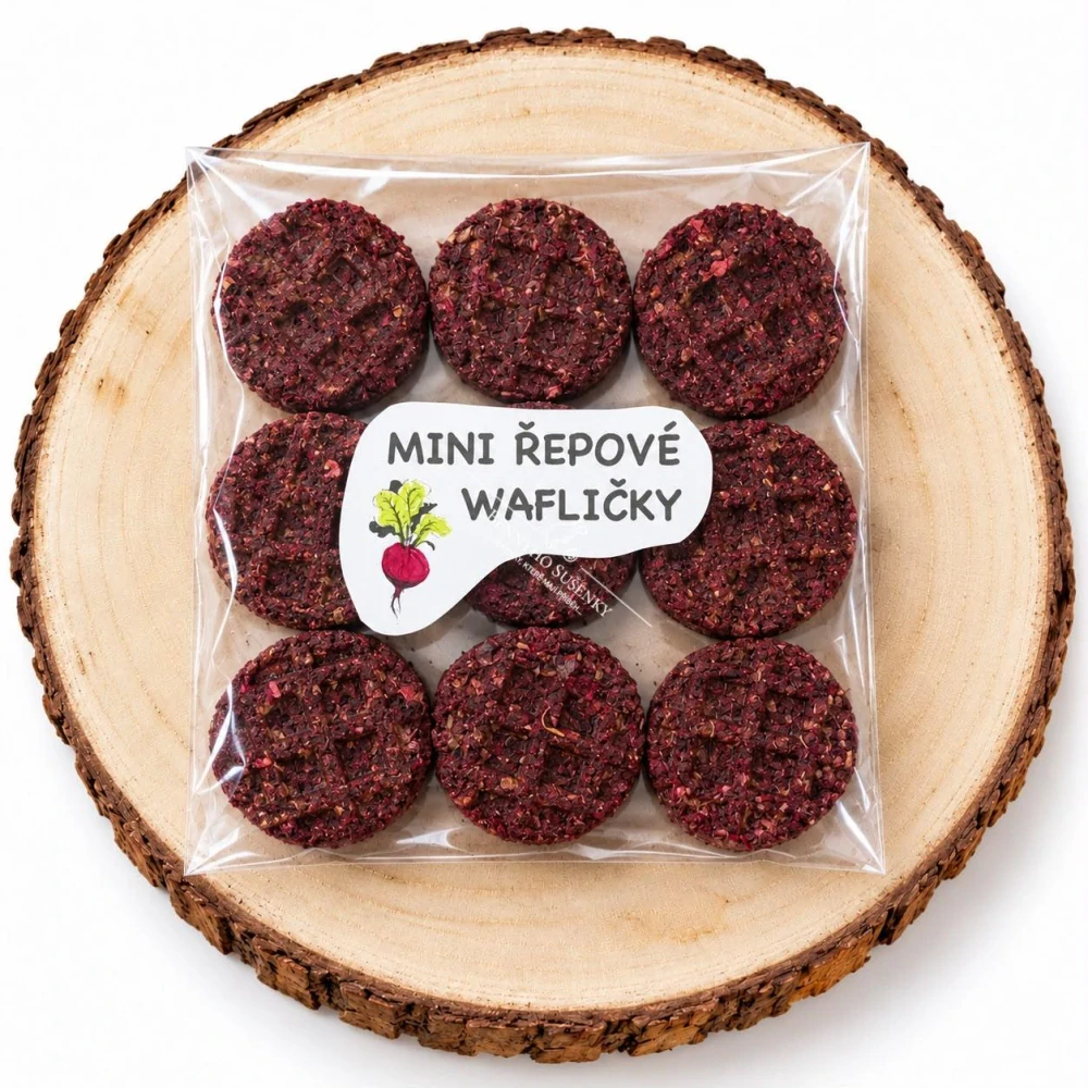 Mini řepové wafličky 9ks/bal.