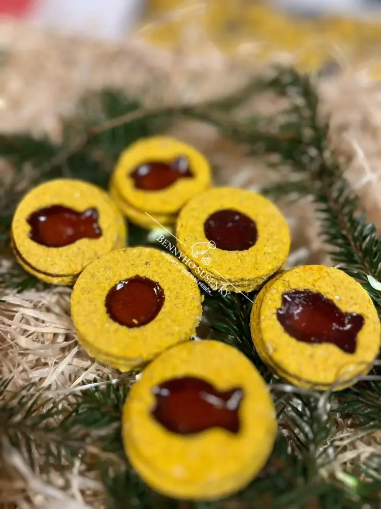 🎄 Linecké vánoční cukroví - 6ks/bal.