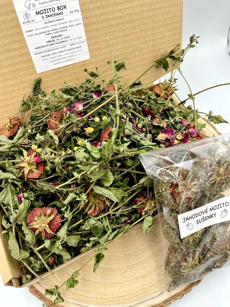 Mojito box s jahodami 