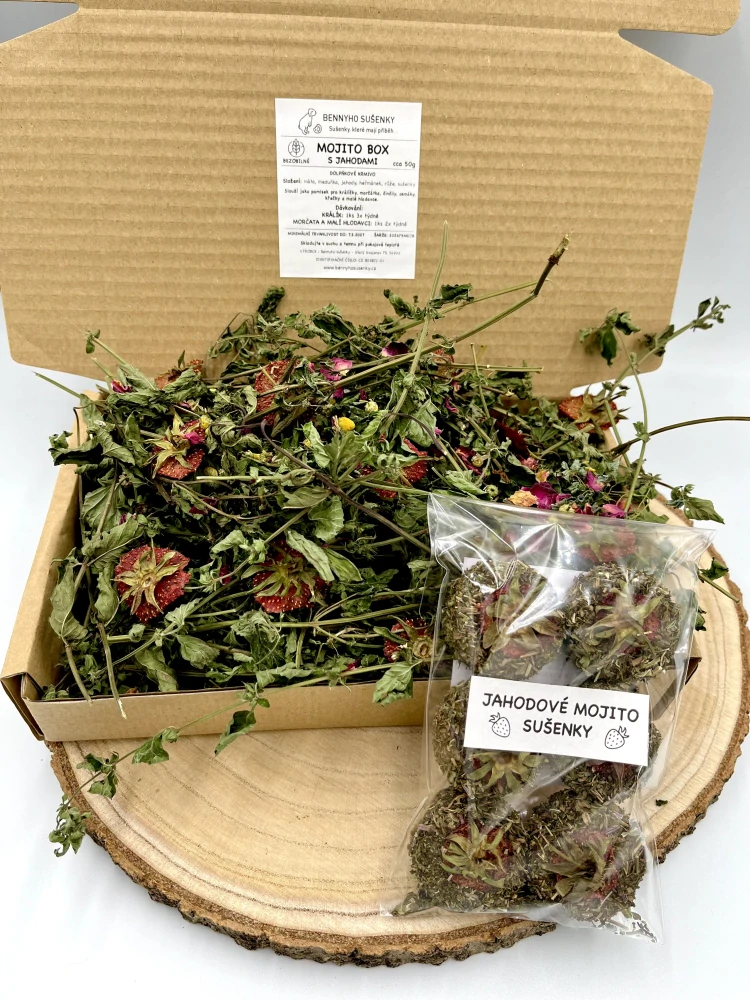 Mojito box s jahodami 