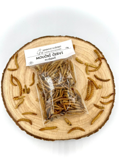 Mouční červi sušení - 15g